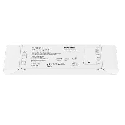 China Control Lights SKYDANCE PH-150-24-4 4CH RGBW RF2.4G LED Dimmable Driver Power Supply 150 Watt 24V LED Wireless Dimmer for sale