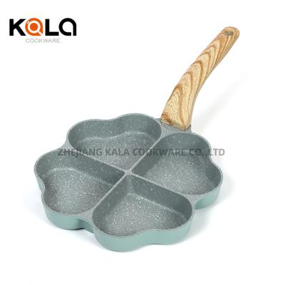 China Full Pot 4 Hole Sustainable Egg Quality KALA High Induction Skillet Cookware Set Non Stick Aluminum Skillet Pots And Pans Sets for sale