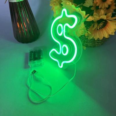 China Hotel Ready to ship DC 5V USB with battery  shop open sign led neon lights neon lamp for decoration for sale