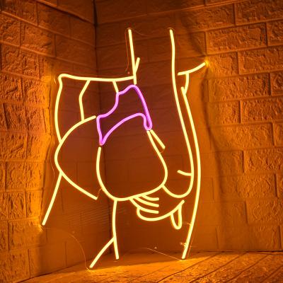 China Other Personnalised small oh baby women led neon sign for decor for sale