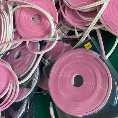 China Garden PVC Tape Decoration Light IP65 Waterproof Wholesale Flexible Flex Neon Decorative 5 meters/set Led Rope Neon Lights for sale