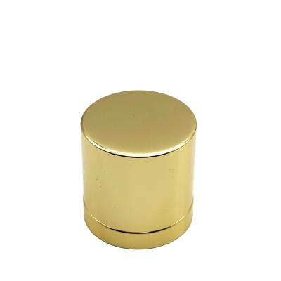 China Non Spill Manufacturer of perfume bottle cap luxury round perfume cap Aluminum perfume bottle cap free samples premium quality for sale