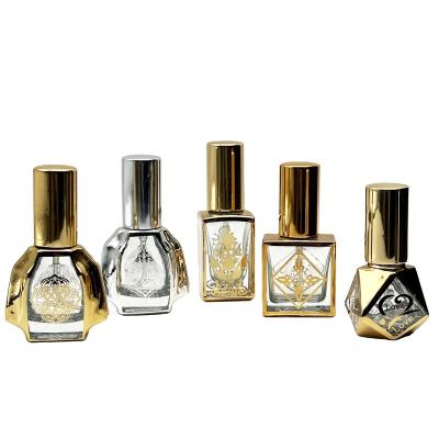 China Cosmetic Factory price Arabic Perfume Bottle Packaging All Kind of Shape Glass Bottle for 6ML 10ML 15ML for sale