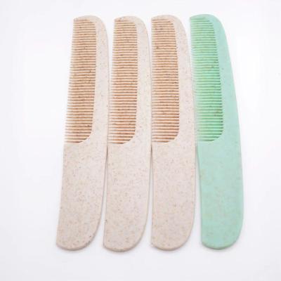 China Hand Hotel Supplies Biodegradable Travel Straw Comb Eco-Friendly Customized Cheap Handheld Chinese Made for sale