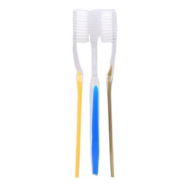 China Disposable Plastic Toothbrush Personalized Toothbrush With Medium Bristle Desposible Hotel Toothbrush for sale