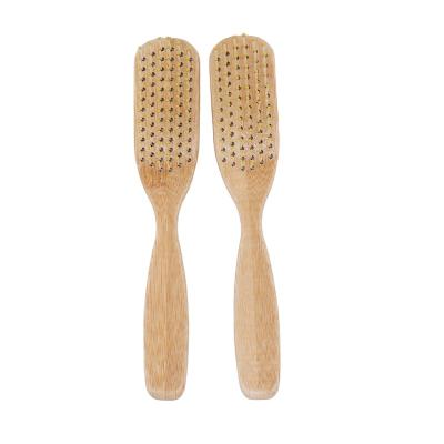 China For Home Use Wholesale Natural Bamboo Hair Comb Products OEM Use Eco Friendly Reusable Hair Brush for sale