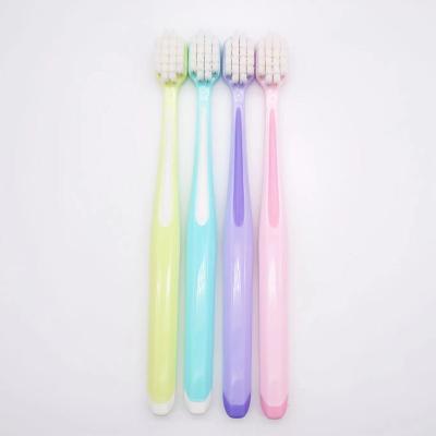 China Reusable Wholesale Square Toothbrush Ornament Teeth Cleaning Home Use Adult Toothbrush for sale