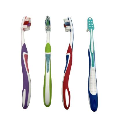 China Reusable Ergonomic Orthodontic Head Tongue Gum Silicone Brush Slope Handle Brush Cleaning Toothbrush OEM Silicone Brush for sale