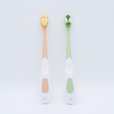 China China Factory Ultrasonic Welding Toothbrush Head 10000 Bristle Ultra Soft Toothbrush Light Cute Children Bristle Toothbrush for sale