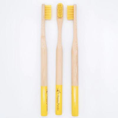 China Biodegradable Organic Eco Friendly Bamboo Toothbrush for Adults Biodegradable Eco-Friendly Bamboo Bamboo Toothbrush for sale