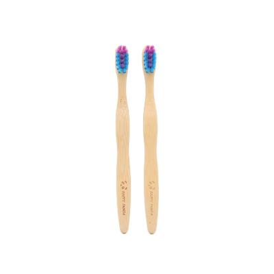 China Kids Toothbrush Kids Bamboo Toothbrushes With Logo Custom Kids Bamboo Toothbrush for sale