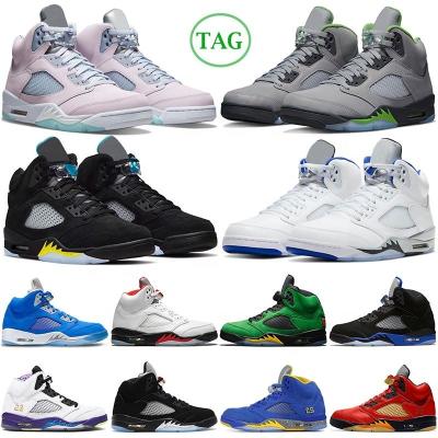 China Durable With Box Jordan Basketball Shoes Raging Bull Tokyo Sports Sneakers Fashion Walking Boots Men's Jordan5 Shoes for sale