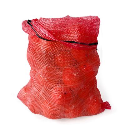 China Durable Fruits Mesh Bag Custom Red pp Gauze Mesh Bag Supplier From China for sale