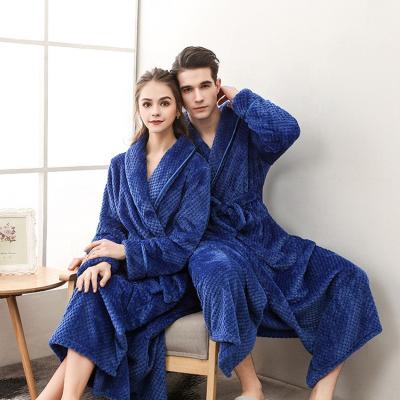 China Customized Solid Nightgown QUICK DRY Maxi Dressing Gown Bath Robe Sexy Hot Women Men for sale