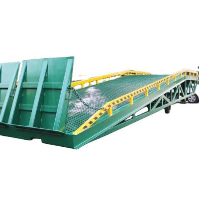 China Garment Shops Equipment High Quality Hydraulic Mobile Container Loading Dock Ramp for sale