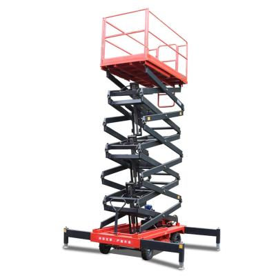 China Hotels Mobile Aerial Work Electric Platform Telescopic Table for sale