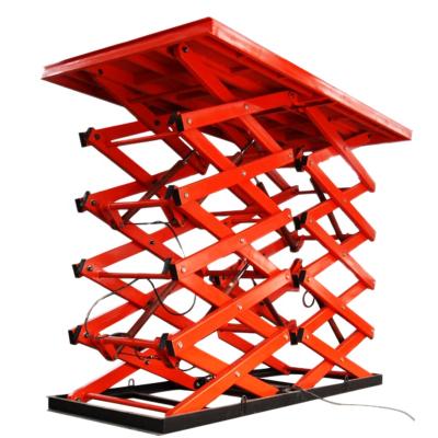 China 3000kg cargo lift loading platform for loading stationary scissor lift or fixed work platform for sale