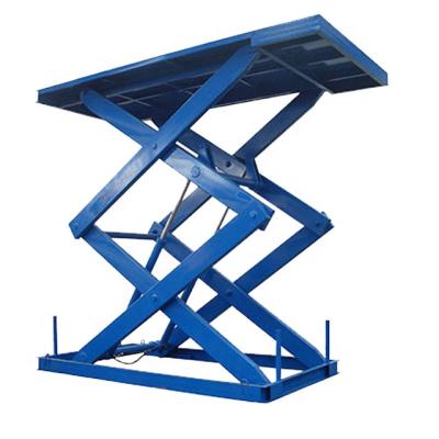 China Building Material Shops Small Fixed Mechanism Hydraulic Telescoping Electric Scissor Lift Platform for sale