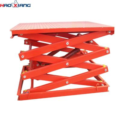 China Customized Large Loading Fixed Hydraulic Vertical Lift Table Scissor Lift Platform for sale