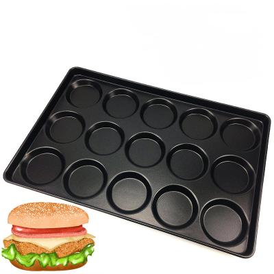 China Sustainable Hot Sale Burger Tray / Baking Burger Pan Bake for sale