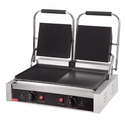 China Removable Oil Collector Commercial Panini Press Grill / Panini Press Machine for sale