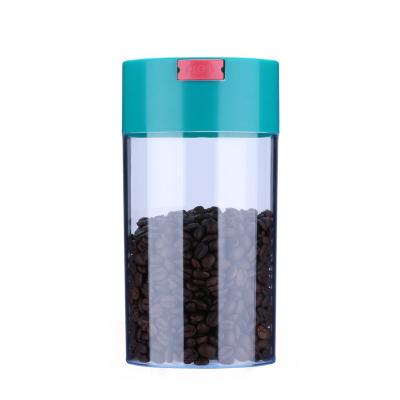 China Freshness Preservation Vacuum Container For Coffee Beans / Coffee Bean Storage Jar for sale