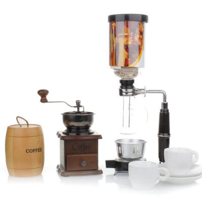 China Viable Deluxe Siphon/Siphon Coffee Maker Gift Package Coffee Maker Set for sale