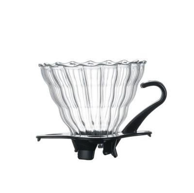 China Sustainable Glass Coffee Drip Cup / Hot Sale Coffee Drip Filter for sale