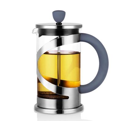 China Viable High Quality Glass Coffee Press Cafetiere/French Press Coffee and Tea Maker for sale