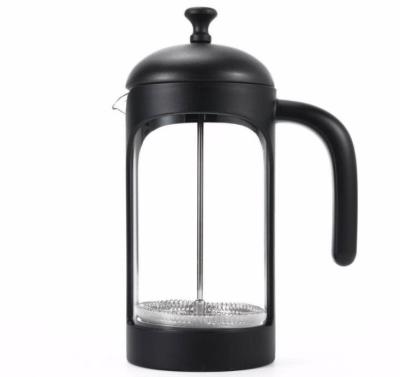 China Sustainable 350ml, 600ml, 1000ml Black Coffee Tea Press / French Press Plastic for sale