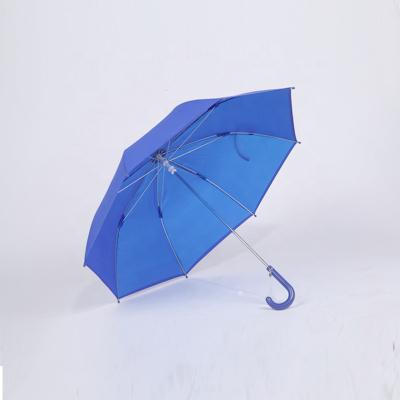 China Minimalist Automatic Promotional Cheap Plastic Solid Cloth Environmental Friendly Material EVA Umbrella for sale