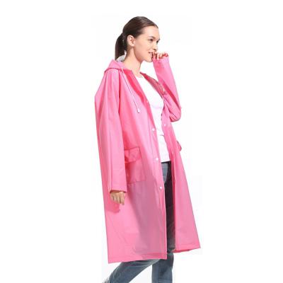 China Bachelor Raincoats Farmhouse Poncho Waterproof Pocket Increasing Eva Welded Raincoat For Rider Girl for sale