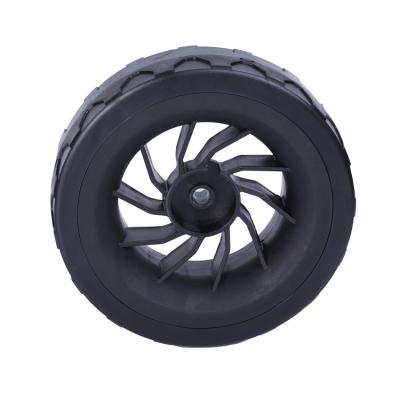 China Lawn Mowers Moving Parts OEM Cordless Mower Wheels for sale