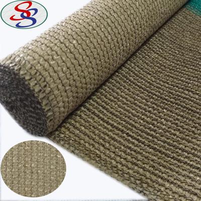 China Sunlight 100g/m2 1.83x50m Mono-Band Knitted Shade Beige Fabric for sale