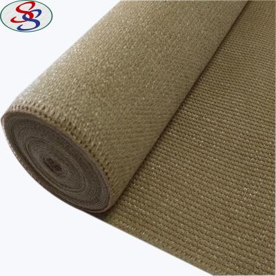 China Sunlight 175g/m2 3.66x30m Mono-Band Knitted Shade Beige Fabric for sale