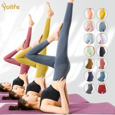 China Seamless High Waist Fitness Plus Size Yoga Pants Tummy Control Workout Apparel Women Yoga Pants GYM Gaiters for sale