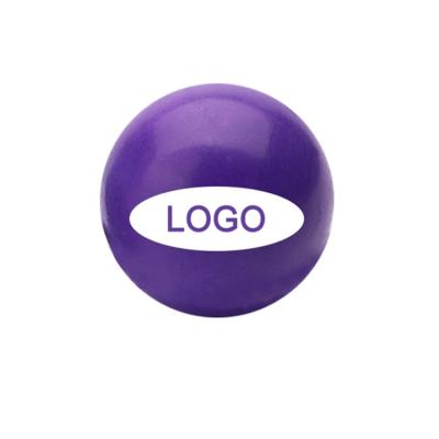 China Custom Logo 46mm Purple Hopping Hopping Rubber Bouncy Ball High Elastic Wholesale Bulk Kids Toys For Sale for sale