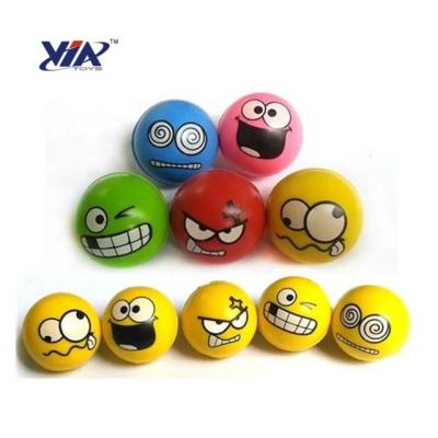 China High Bounce VIA Toy Bouncy 32 35 38 45mm Promotional Ball High Bounce 27 Expression Ball for sale