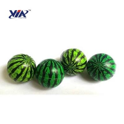 China High Rebound VIA Toy Bouncy 32 35 38 45 49mm Promotional Ball 27 High Rebound Watermelon Ball for sale