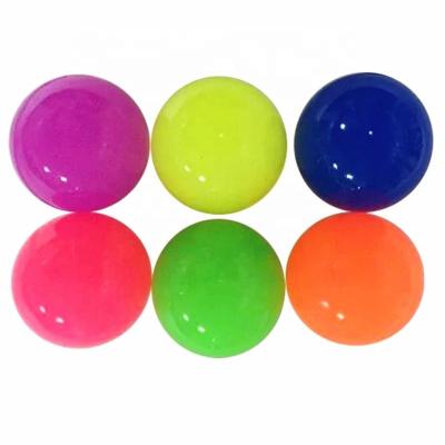 China High Elastic VIA Rubber Material And Colorful Color Bounce Ball 32mm Size High Bouncing Ball For Kids for sale