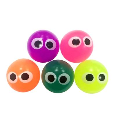 China High Elastic VIA 32mm Custom Bouncy Rubber Balls Rubber Material Ball for sale