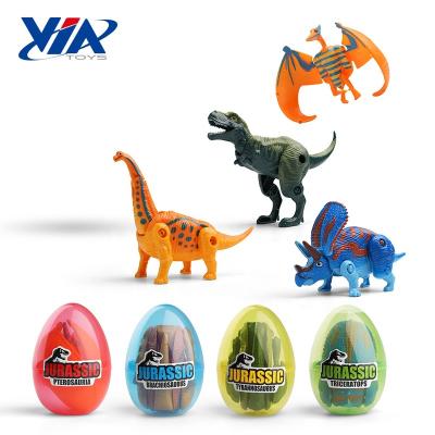 China Vending machine toy capsules promotion funny magic hatch toy dinosaur surprise egg animal toy 8.2*6*6 for sale