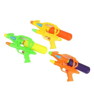 China Plastic Summer Toys Water Gun Plastic 3 Colors Assorted for sale