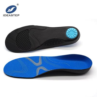 China Deep Heel Cup Semi-ridig Shell with Met Material Construction PU Insole TPU Shell Arch Support Ideastep Sports Support with Heel Pad and Cushion Pad for Shock Absorption shocks for sale