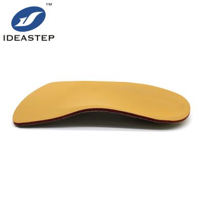 China Evenly Release Pressure And Fit Custom Flat 3/4 Arch Ideastep Wells Support Feet Protector Orthopedic Shoe Inserts for sale