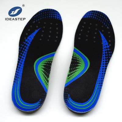 China IDEASTEP OEM Brand Integral Arch Support And Over Foot Pronation PU Punch Orthotic Insole With Breathable for sale