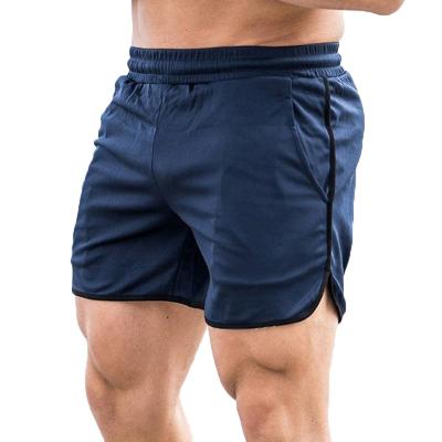 China Wholesale Anti-Wrinkle Men Running Shorts Bodybuilding Gym Sport Shorts Mesh Fabric Training Short Pants Quick Dry for sale