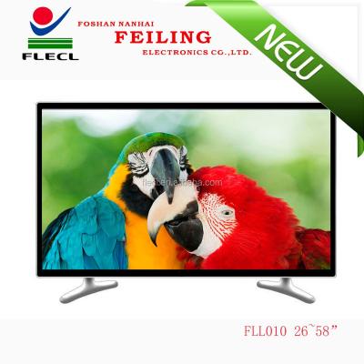 China 3d android smart led tv 26-58 inch FLECL Yellow / Gold Hotel TV 1080p (Full-HD) LCD for sale