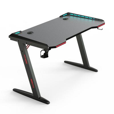 China Other Hot Selling Computer Z Shaped High Quality Game Table For Console Gamer PC Laptop Gaming Desk for sale