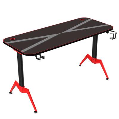 China 2021 Expandable Modern Professional Game Table PC Desktop Gaming Computer Table For Home Office for sale